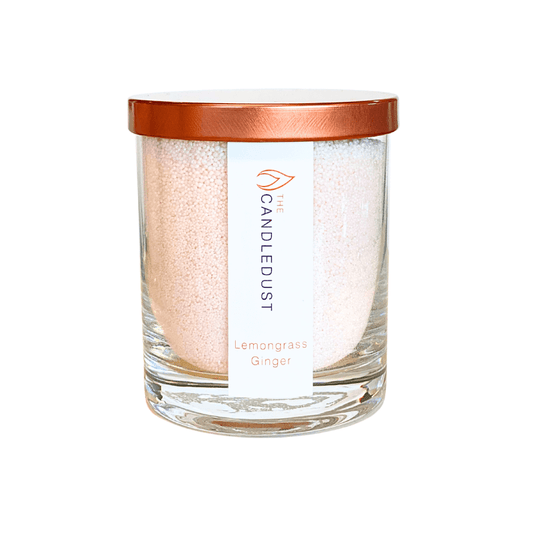 Powdered Candle in Glass – Lemongrass Ginger 160g