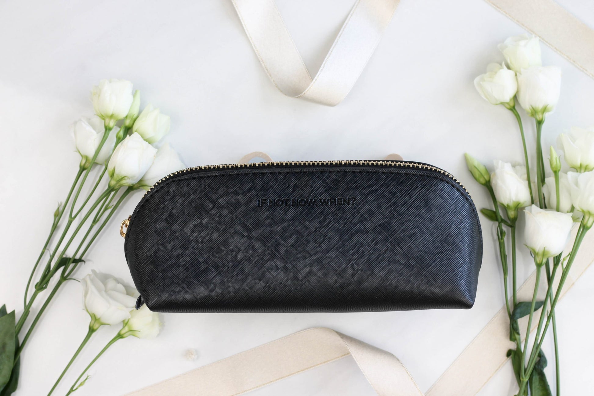 Pencil Case IF NOT NOW, WHEN? - Black