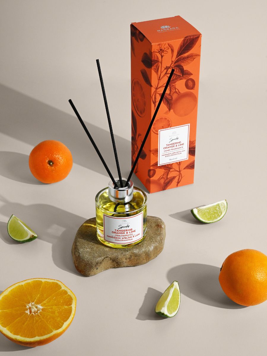 Home Fragrance 'Spunky' - Tangerine, Orange, Lime, 100 ml