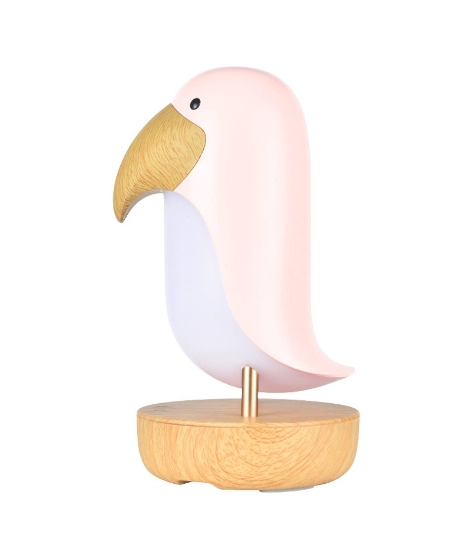 Lamp with Speaker - Pink Bird