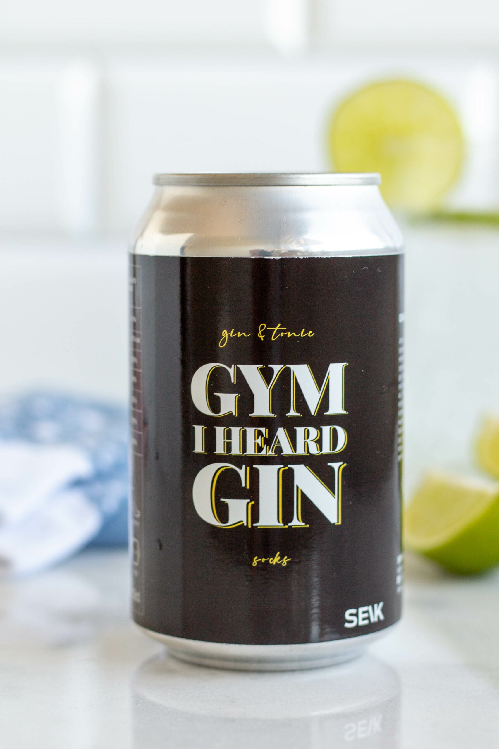 Gym? I heard Gin! - Gin & Tonic sokid (suurus 40-46)