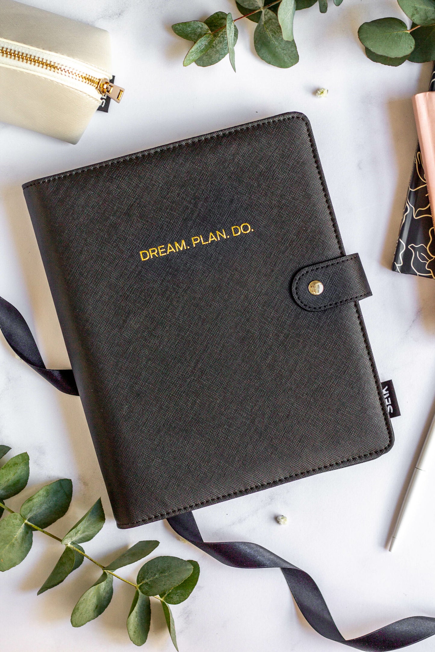 Premium Dream Plan Do Notebook - Vegan Leather