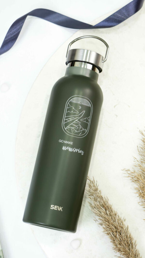 Water Bottle / Thermos – Go Make Some Memories – 500ml