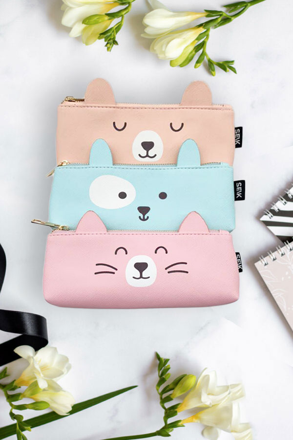 Pencil Case Happy Cat