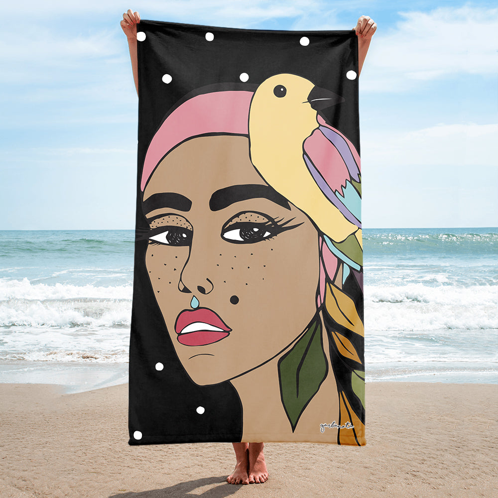 Towel Siuzana - Black